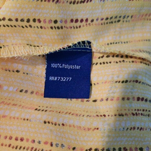 Apt 9 Yellow Shell Tank Top Size XL NWT - Picture 5 of 5